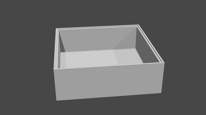 box deckel pinshape lager 3d print model - Mito3D