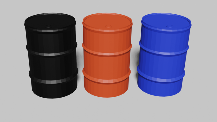 sencillo barriles forma alfiler barril 3d print model - Mito3D
