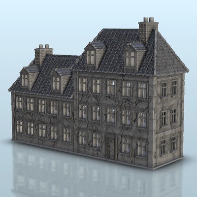 building 18 pinshape architecture 3d print model - Mito3D