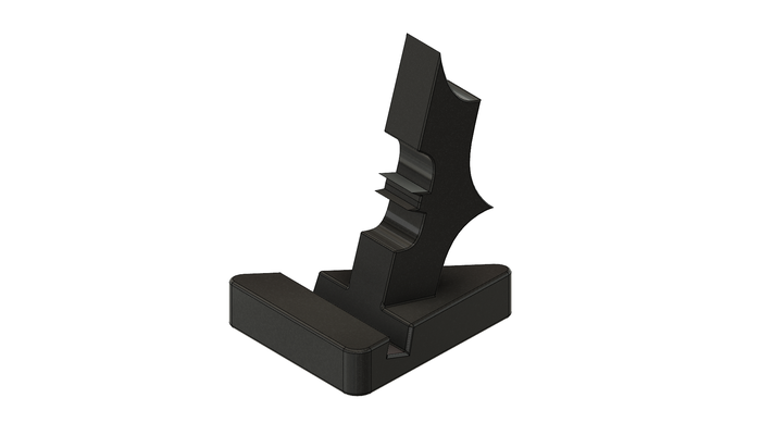batman standphone pinshape 3d print model - Mito3D