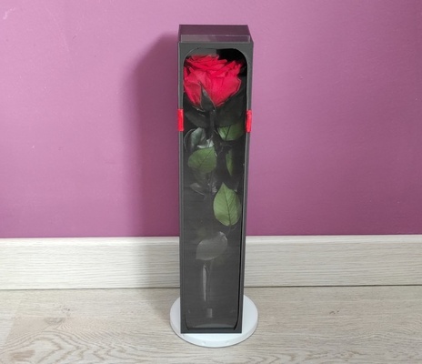 estuche rosa sonsuz iğne şekli kutu 3d print model - Mito3D