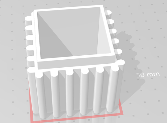 regalo kutusu forma spillo scatola 3d print model - Mito3D