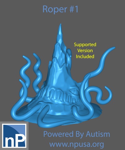 roper living stalagmite pinshape dnd 3d print model - Mito3D