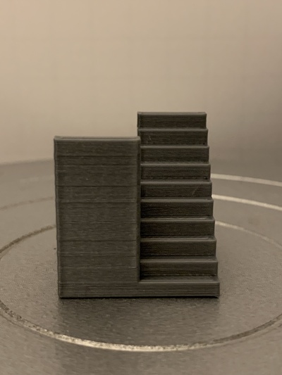 2 escaliers forme d'épingle art 3d print model - Mito3D
