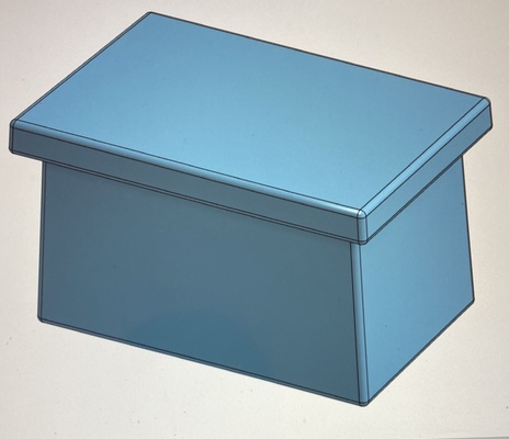 mostrador isla forma alfiler mueble 3d print model - Mito3D