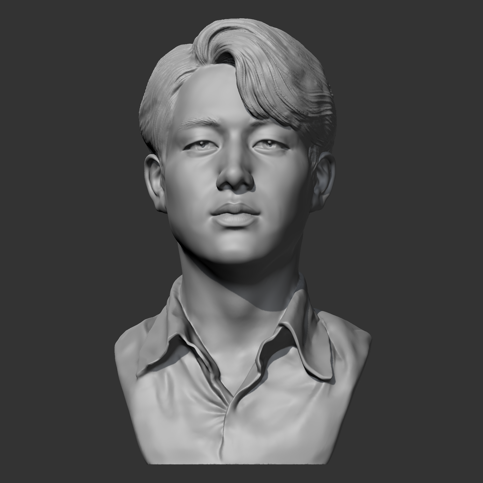 bts jimin 3d impressão modelo alfinete personagem 3D print model - Mito3D