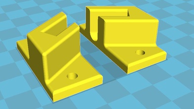 kossel filament Rahmen Halter pinshape mini 3d print model - Mito3D