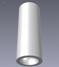 kossel magnétique tige tube cuvelage r10mm pinshape lisse l'aimant delta 3d print model - Mito3D