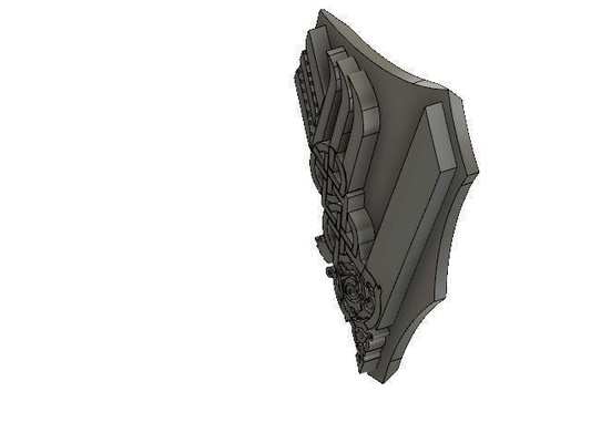 vikingos sujetadores forma alfiler vikingo 3d print model - Mito3D