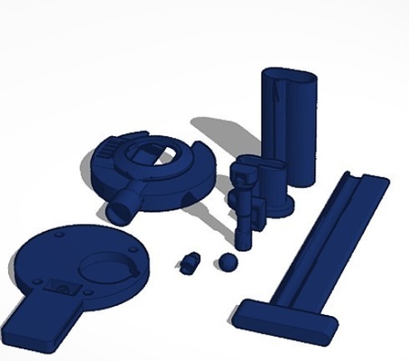 functional web-shooter pinshape youtube 3d print model - Mito3D