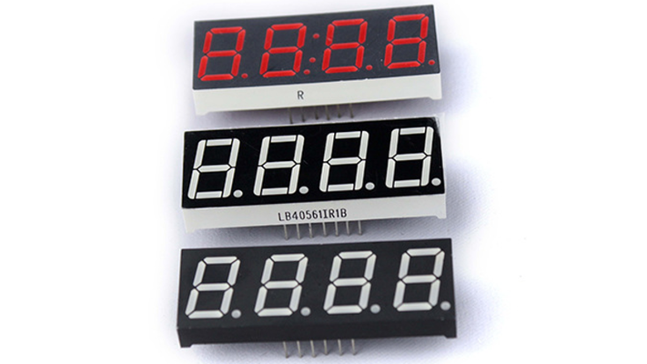 led numeric display pinshape 3d print model - Mito3D