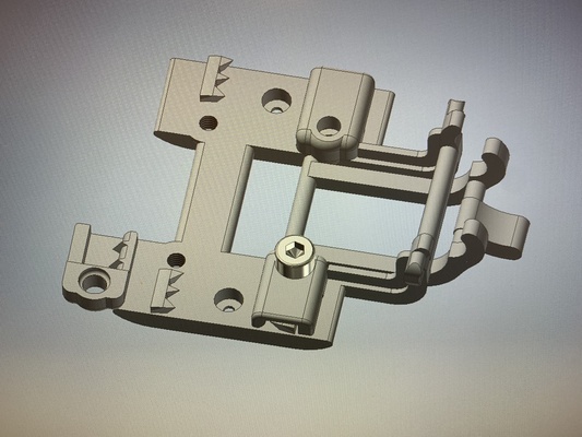 pista limpiador 0 calibre 1 45 forma alfiler 3d print model - Mito3D