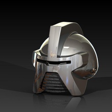cylon centurione casco pinshape robot cylone centurion 3d print model - Mito3D