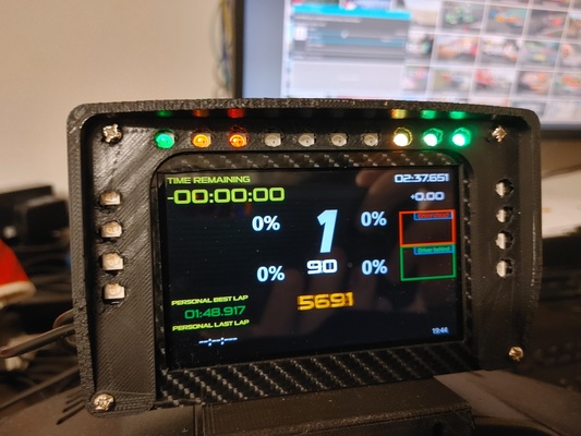 dashboard vocore 4 pinshape thrustmaster 3d print model - Mito3D