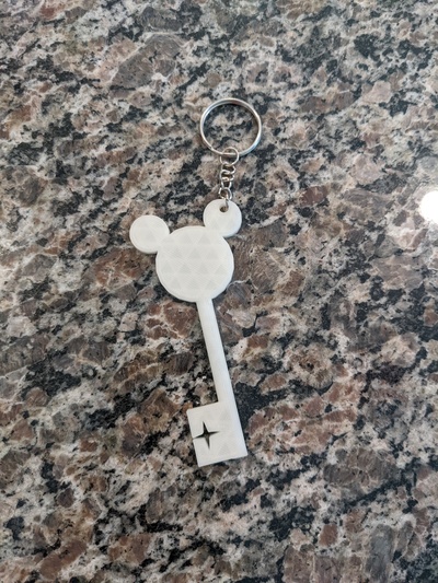 magic key pinshape keyblade 3d print model - Mito3D