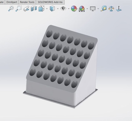 plumas estante soporte forma alfiler cubesat 3d print model - Mito3D