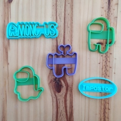 cookie cutter among us pinshape 3d print model - Mito3D