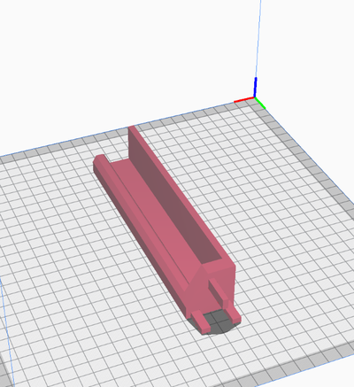 prise courant téléphone titulaire soutien forme d'épingle 3d print model - Mito3D