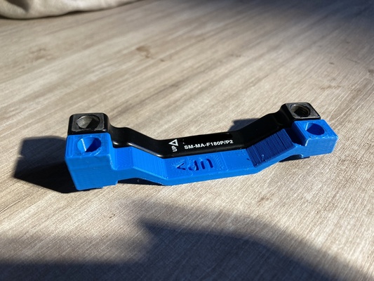 vtt frein monter étrier adaptateur forme d'épingle 3d print model - Mito3D