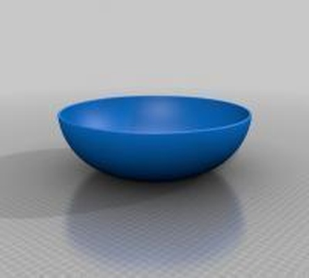simple bowl pinshape 3d print model - Mito3D