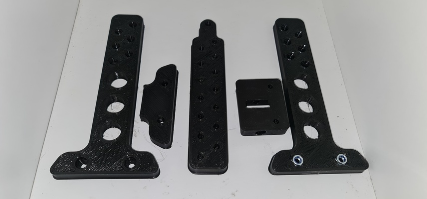 gt omega titán pedal bandeja flexionar eliminación equipo forma alfiler 3d print model - Mito3D