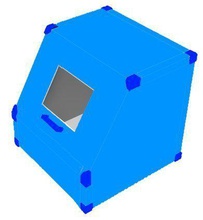 plexiglass enclosure pinshape 3d-design 3d print model - Mito3D