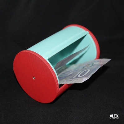 3d espace rangement tube boîte récipient forme d'épingle storage box 3d print model - Mito3D