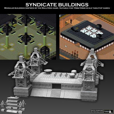 sindicato edificios forma alfiler martillo guerra 3d print model - Mito3D