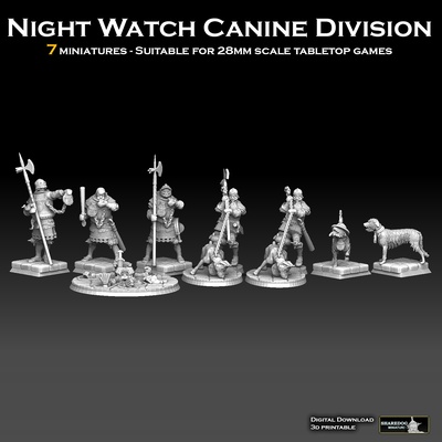 notte orologio canino divisione forma spillo warhammer 3d print model - Mito3D