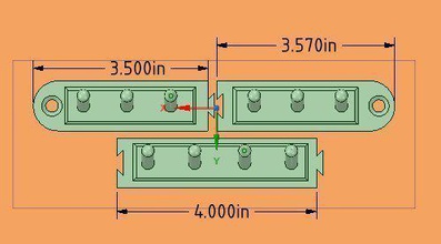 espandibile appendiabiti muro pinshape disegno 3d 3d print model - Mito3D