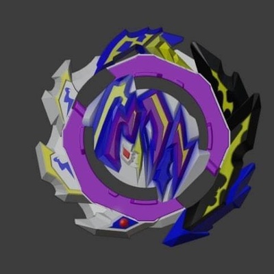 bu beyblade excel deathscyther pinshape 3d print model - Mito3D