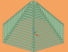 Lampenschirm pinshape 3d design 3d print model - Mito3D