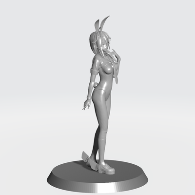 bunny shigure pinshape girl 3d print model - Mito3D