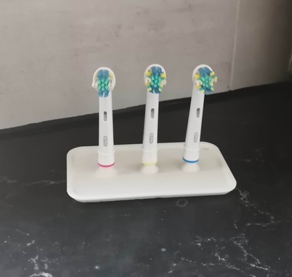 diş fırça baş kulp destek iğne şekli tooth brush holder 3d print model - Mito3D