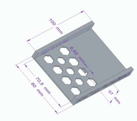 thermaltake coeur v21 ssd chariot forme d'épingle 3d print model - Mito3D