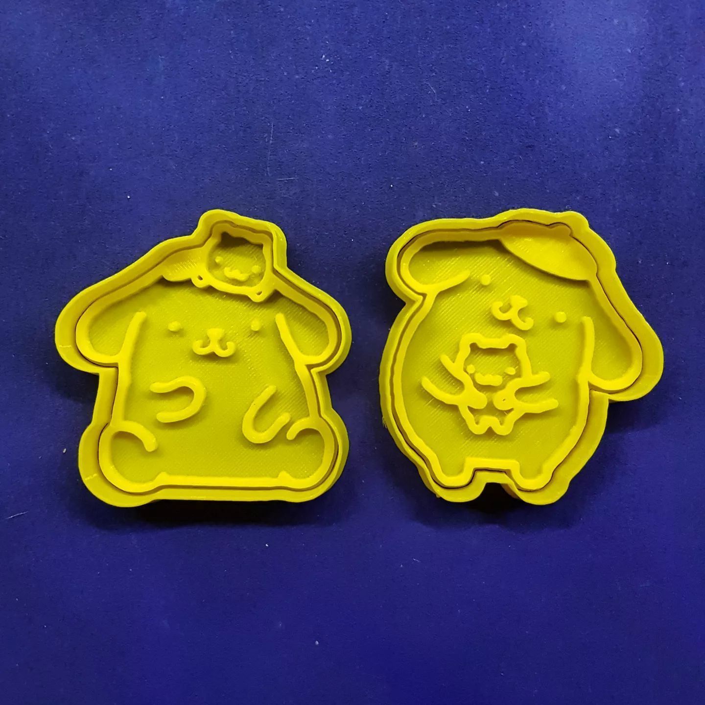 pompompurin criceto forma spillo cookie cutter 3D print model - Mito3D