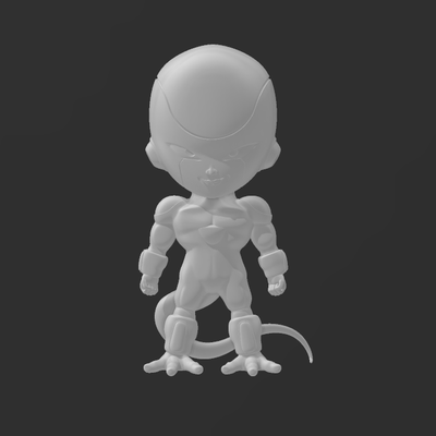 congelador continuar pelota chibi forma alfiler 3d print model - Mito3D