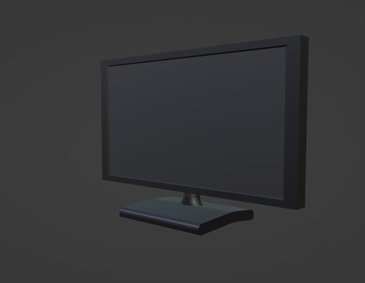 monitor alfinete 3d print model - Mito3D