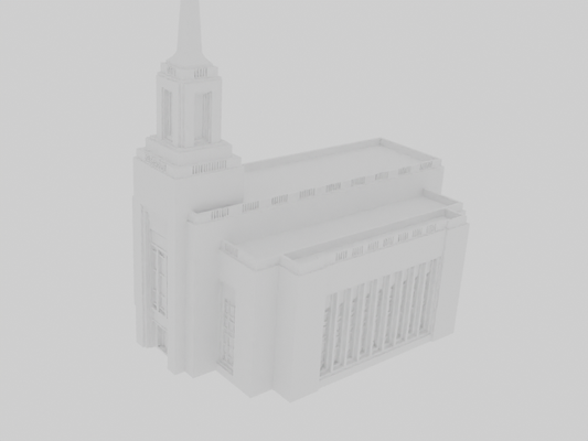 alabang filippine tempio lds forma spillo 3d print model - Mito3D