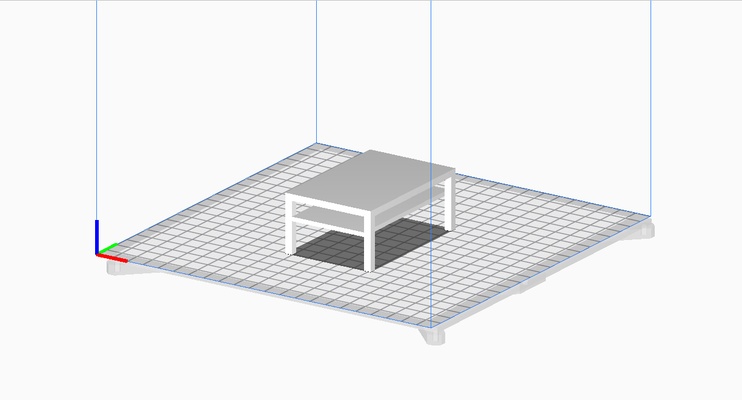 mini table pinshape 3d print model - Mito3D