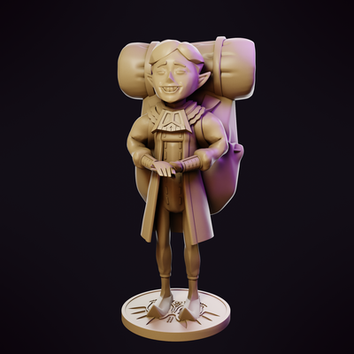 happy mask salesman - zelda majoras coin bank pinshape majora-mask 3d print model - Mito3D