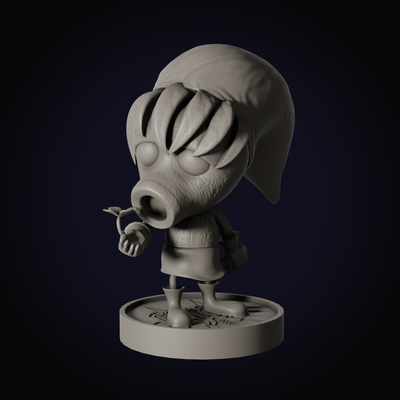 deku scrub link pinshape zelda 3d print model - Mito3D