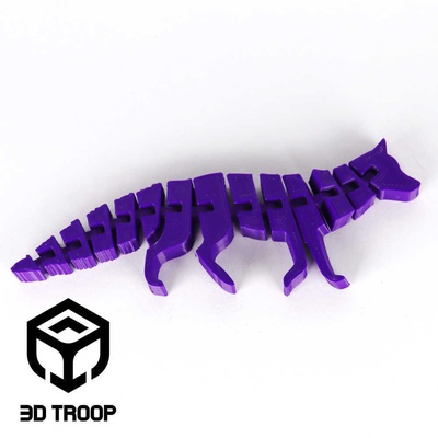 fox flex pinshape 3d print model - Mito3D