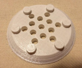 soap holder pinshape bathroom 3d print model - Mito3D