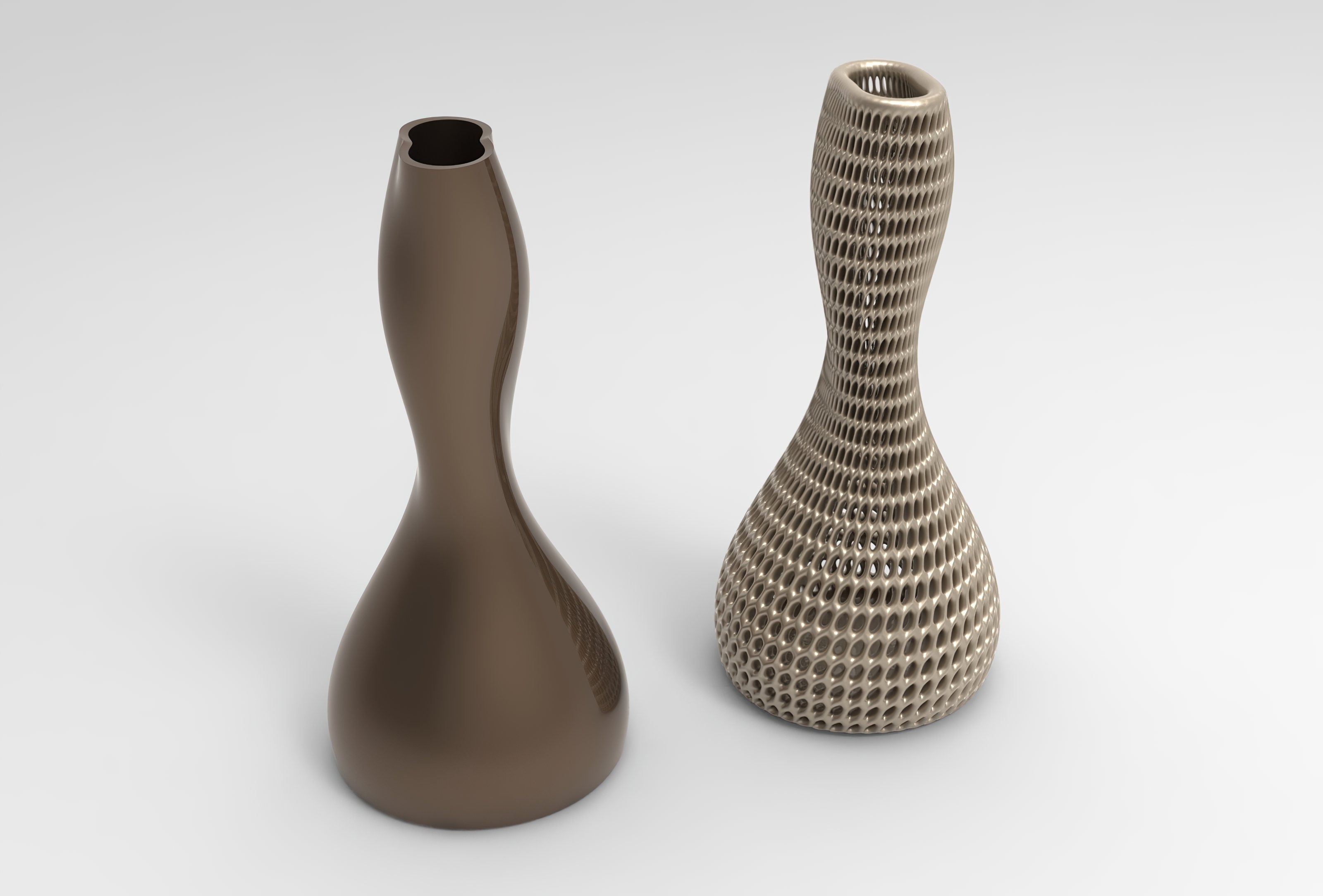 vase voronoi 90 pinshape 3D print model - Mito3D