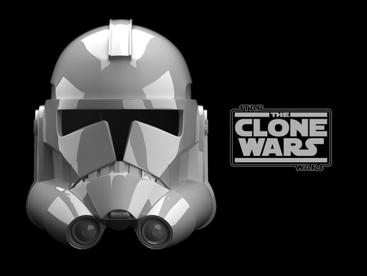 clone trooper p2 tcw helmet wars pinshape starwars 3d print model - Mito3D