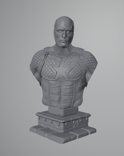 capitano america segreto impero fallimento forma spillo meraviglia 3d print model - Mito3D