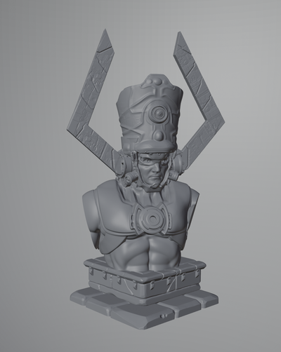 galactus fallimento forma spillo meraviglia 3d print model - Mito3D