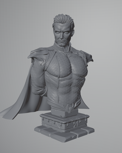 homelander buste forme d'épingle 3d print model - Mito3D