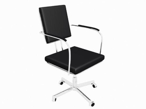 art deco-themed office chair pinshape modern deco 3d print model - Mito3D